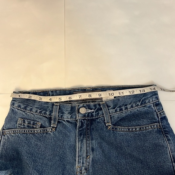 SILVERTAB LEVIS VINTAGE Y2K BLUE STRAIGHT LEG JEANS SIZE 25 - Picture 16 of 16